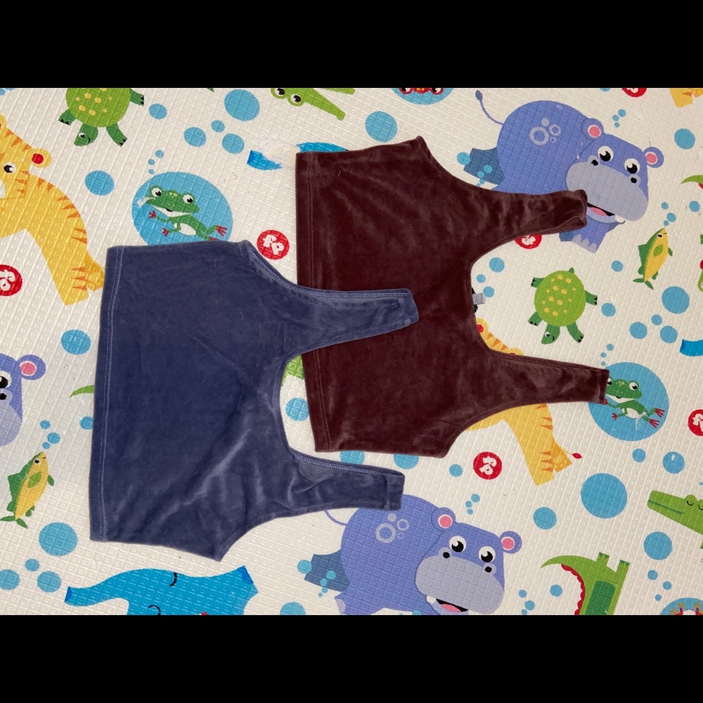 Soft Velvet crop tops
